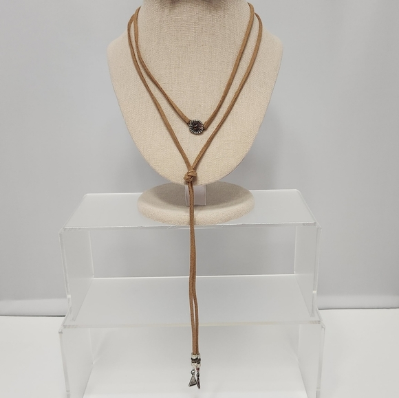 Mudd Jewelry - Brown Boho Style Cord Necklace